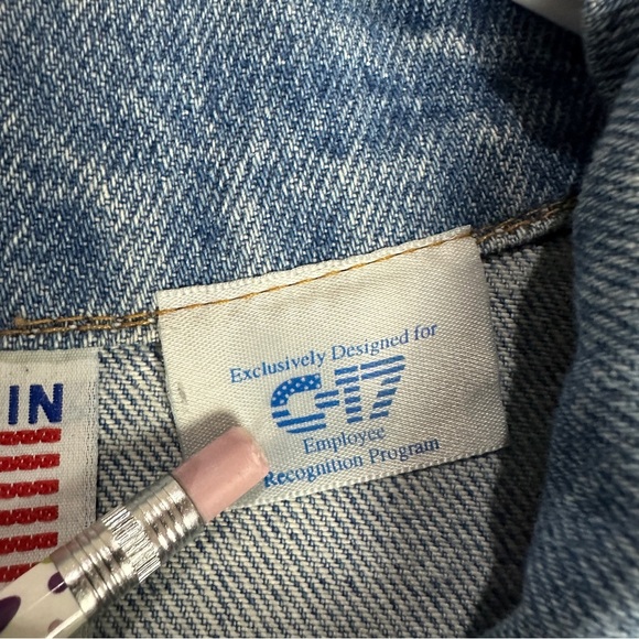 Globemaster C17 Vintage Denim Jacket Size Large - Picture 2 of 8
